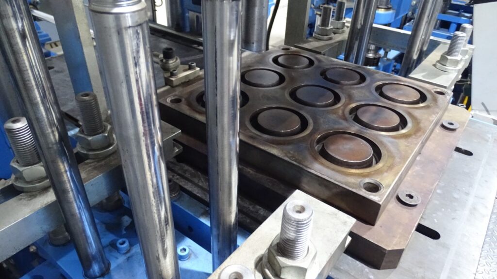 Rubber injection moulding machine used in custom rubber mould manufacturing in India